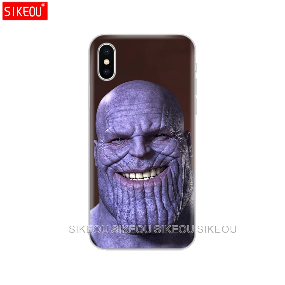 10885 Чехол для iphone 5S, se 4 4S 6s 6 7 8 plus чехол для iphone X XS XR XS MAX чехол Marvel мстители супергерой Капитан Железный человек танос - Цвет: 10885