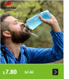 NatureHike PEVA 3L складной стакан для воды Питьевая бутылка портативный легкий для путешествий Кемпинг Пешие прогулки