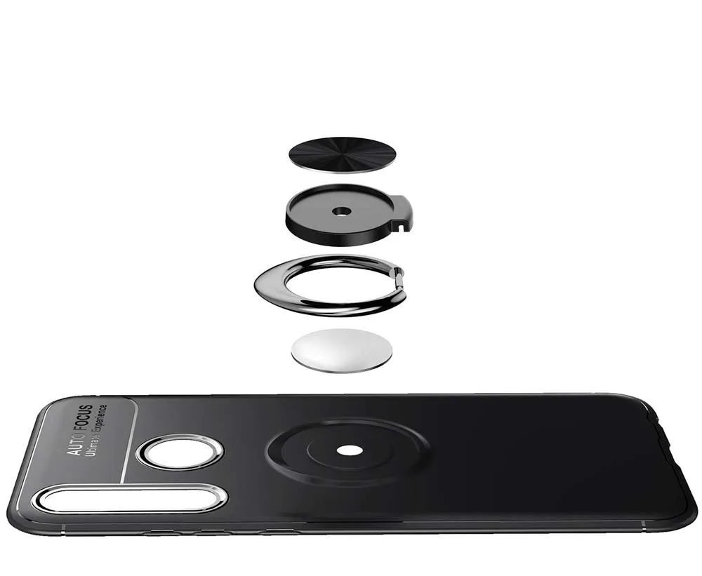 Мягкий силиконовый чехол для Huawei Honor 10i HRY-LX1T HRY LX1T телефона из ТПУ с кольцом |