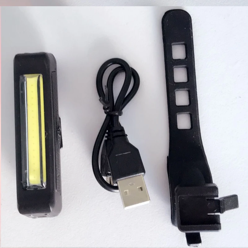 COB водонепроницаемый велосипедный головной светильник 6000лм USB Перезаряжаемый светодиодный передний/задний велосипедный защитный светильник Comet Flash светильник красно-белая лампа