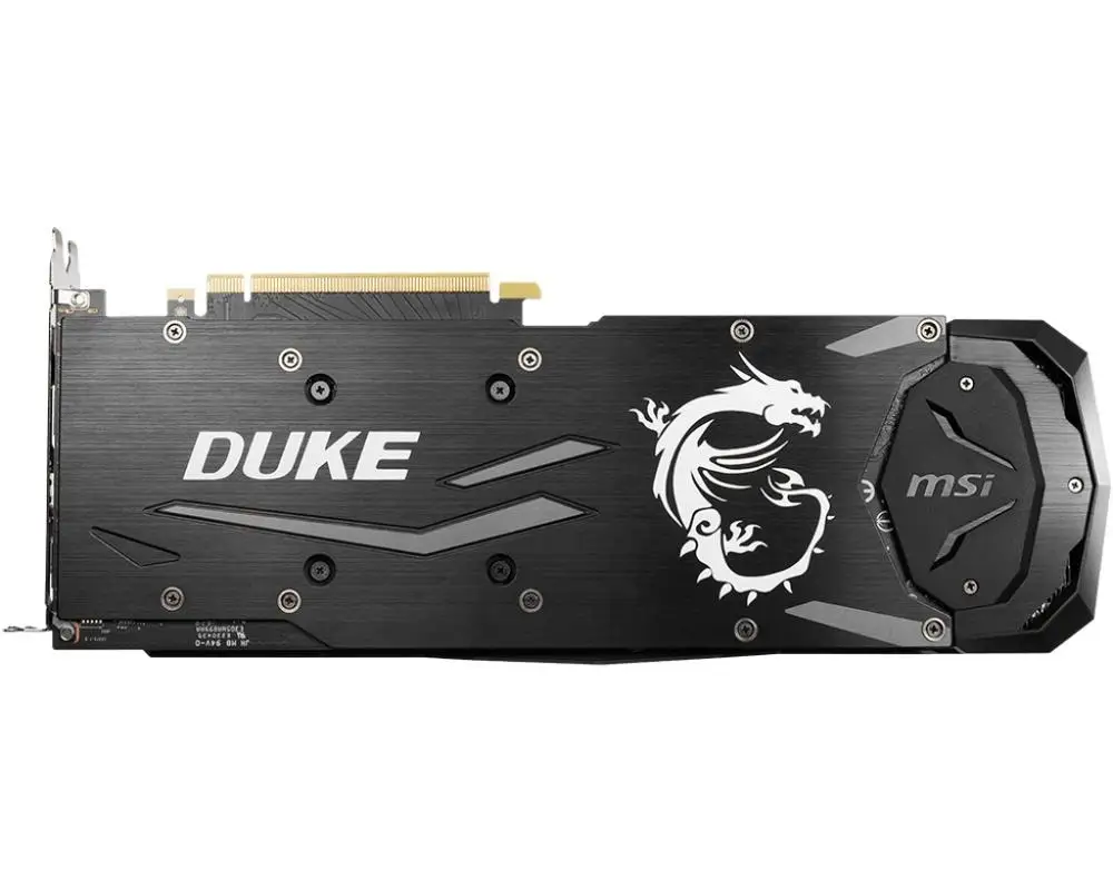 MSI плата видео GeForce RTX 2070 DUKE 8G GDDR6 1620 МГц 2304 единиц 256 бит 14 Гбит PCI Express x16 3 0 видокарта