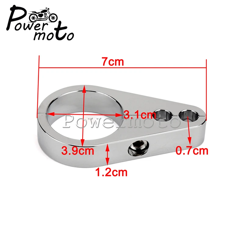 Мотоцикл 1 ''1 1/4" 25 мм 32 мм трос тормозной муфты зажим для руля зажим держатель регулятор для мотокросса для Harley Кафе Racer