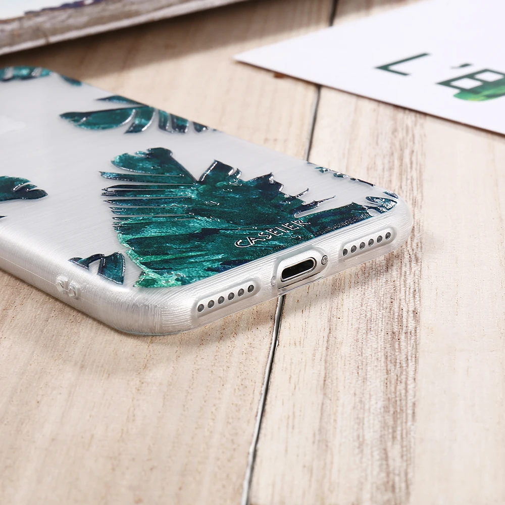 Рисунком Чехол для iPhone 5 5S SE X 10 6 6S 7 8 plus задняя крышка мягкая TPU рисунком В виде