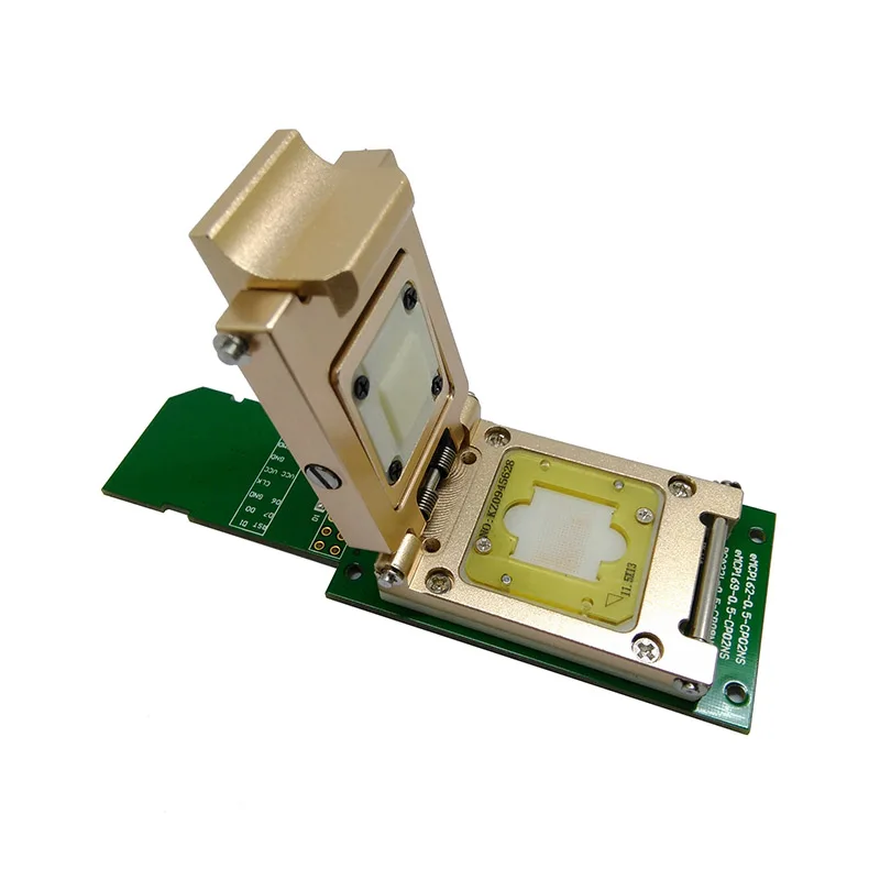 Сплав eMMC разъем eMMC153/169 eMCP162/186 eMCP221 Pogo контактный тестовый разъем считыватель BGA153 169 162 186 восстановление данных SD интерфейс