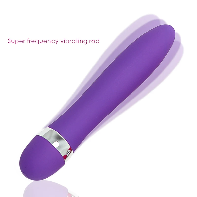 1 шт. G Spot mute Частота вибрации массажер взрослые секс игрушки Вагина Стимулятор водонепроницаемый безопасности силиконовый стержень вибратор