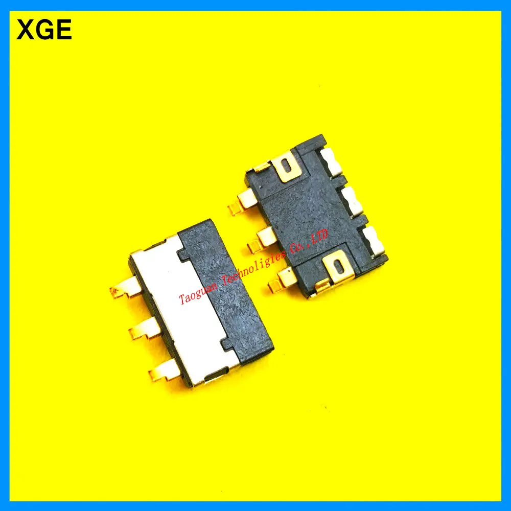 XGE 3Pin внутренняя батарея Разъем Держатель клип контакт Замена для Alcatel Jiayu TCL Gionee K-Touch Coolpad мобильные телефоны