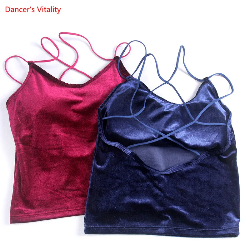 2018 новая осенняя и зимняя одежда для танца живота куртка бархатный жилет на