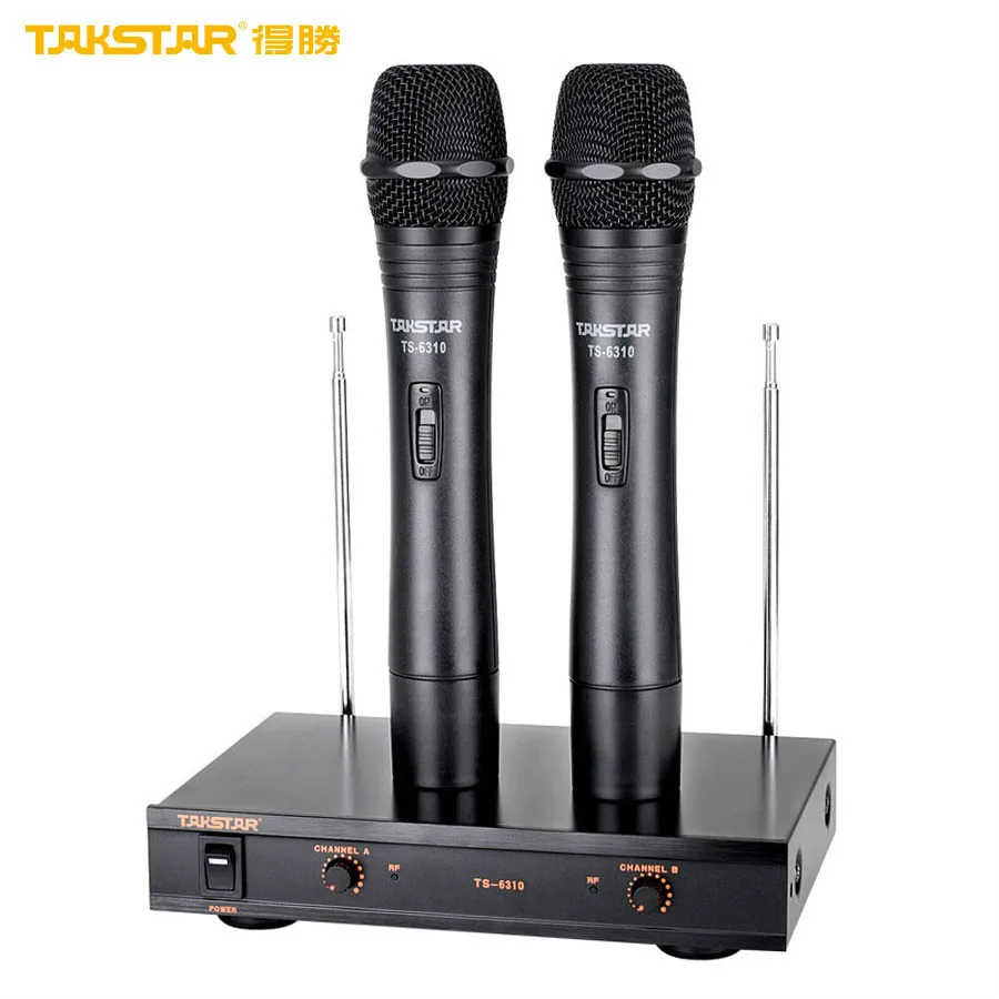 Беспроводной микрофон Takstar TS 6310HH 2 каналов системы для цифровых зеркальных