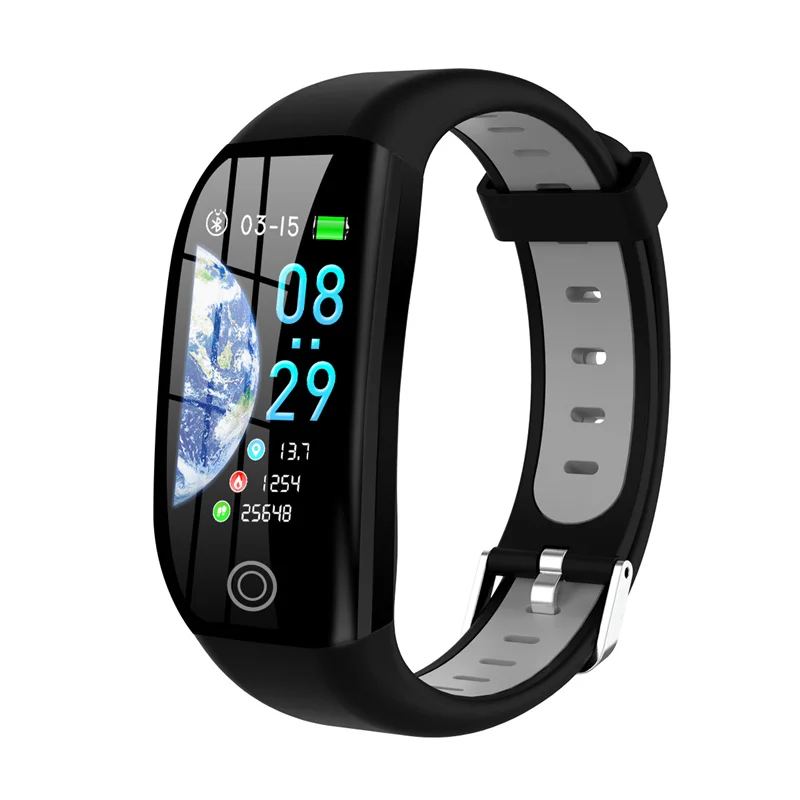 F21 Smart Bracelet GPS Tracker Titness Wristband Blood Pressure Monitor Sleep Tracker Pedometer Bluetooth Band Men Women Watch