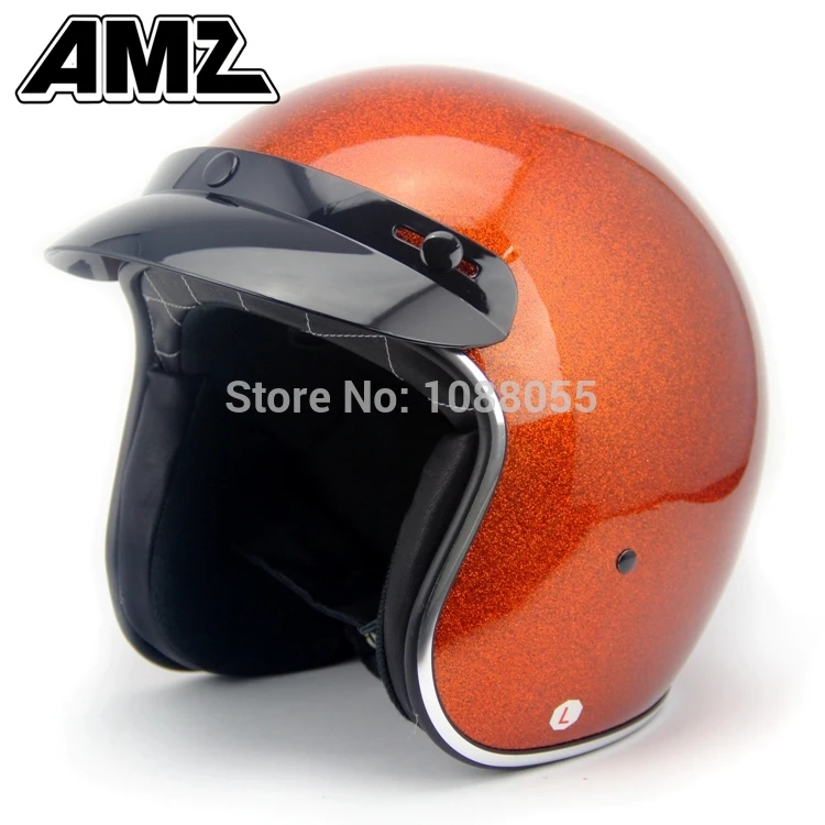 AMZ Открытый мотоциклетный шлем/Удивительный для Галлей модный винтажный