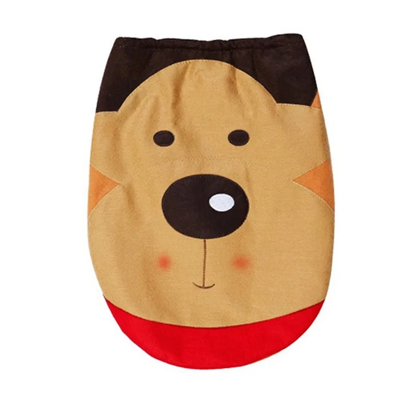 2019 рождественские домашние украшения для крышки унитаза со снеговиком Санта