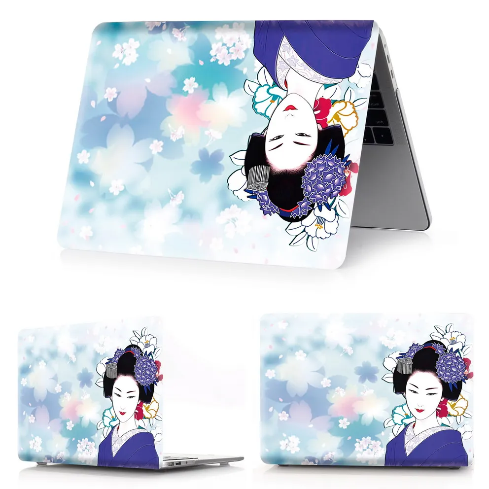 Чехол для ноутбука MacBook Air Retina Pro кимоно с цветной печатью 11 12 13 15 New Air13 сенсорной