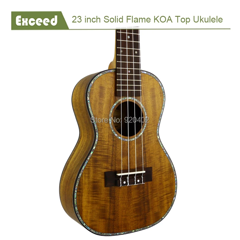 Free shipping 23&quot solid KOA top concert Ukulele Acoustic Guitar Hawaii guitar Music instrument uke handcraft guitarra ukelele | Спорт и