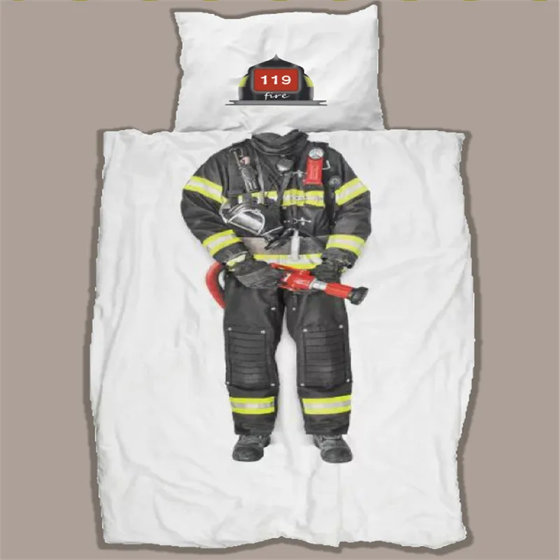 Комплект постельного белья с 3d астронавтом комплект пододеяльником и