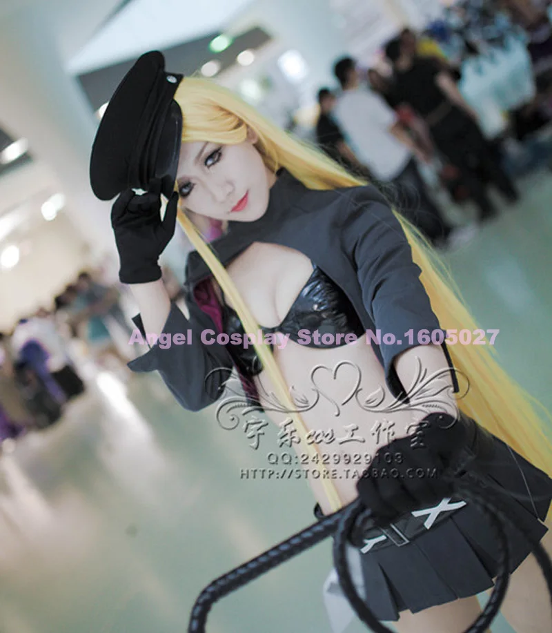 

Anime Noragami Bishamon Cosplay Costume Bikini Uniform Full Set Coat+Bikini+Skirt+Hat+Gloves+Belt Halloween Suit For Women Outfi