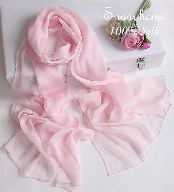 

2015 women Scarves for spring shawl muslim hijab 100% Luxury silk Scarf Women Classic designer Brand pashimina winter pink Shawl