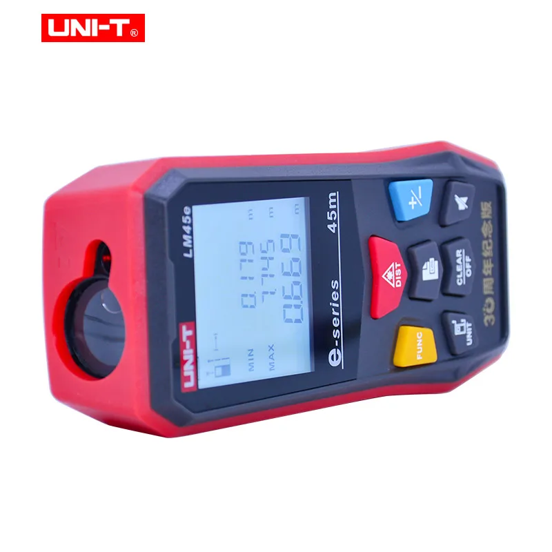 Лазерный дальномер UNI-T LM45e LM60e цифровой лазерный 45 м/60 м с добавлением/вычитанием