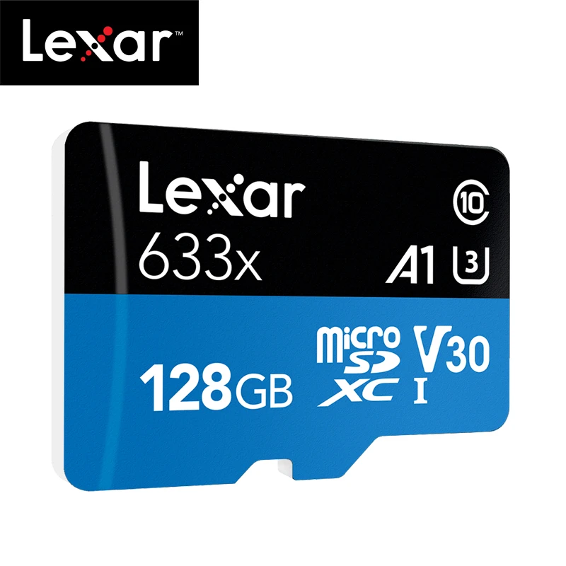 Карта памяти Lexar 128 Гб Micro SD 256 ГБ до 95 512 32 64 класс 10 633x TF карта памяти|Карты памяти| |