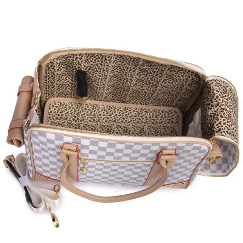 Эксклюзивная сумка для домашних животных с тиснением многофункциональная