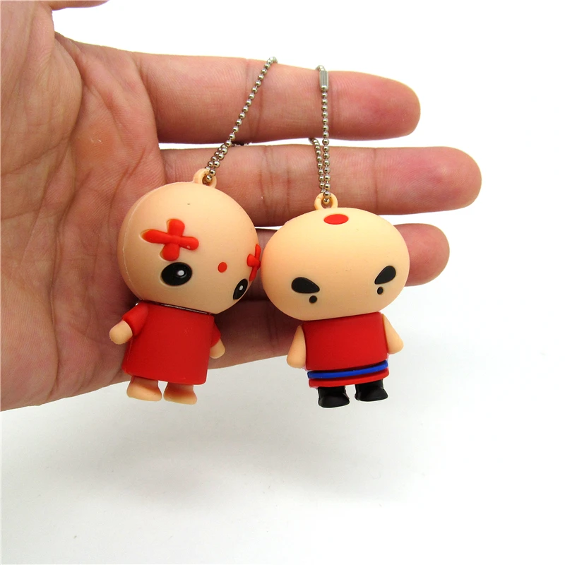 Футболка с забавным мультипликационным принтом красный человек флэш-накопитель