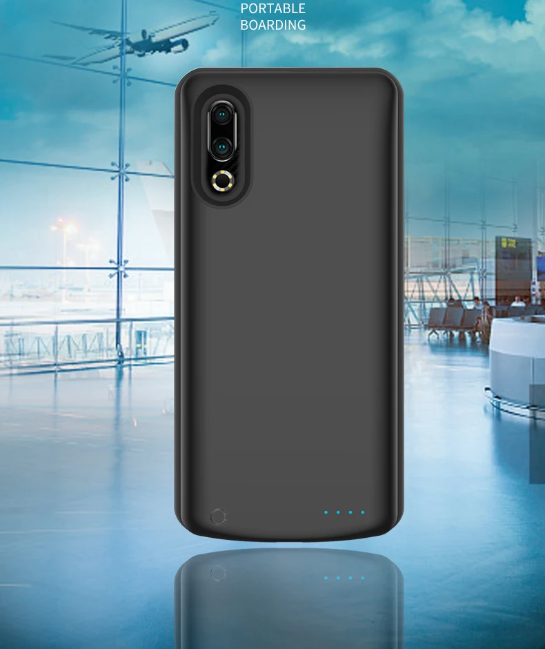 For Meizu 16S 5000mAh Battery Charger Case 16s Silm shockproof Portable Travel Charging Power Bank Phone Cover | Мобильные телефоны