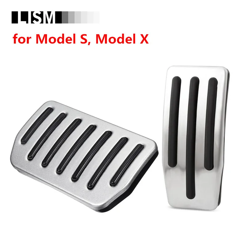 Топлива педали тормоза для Tesla модель S X анти скольжения газовые баллоны из