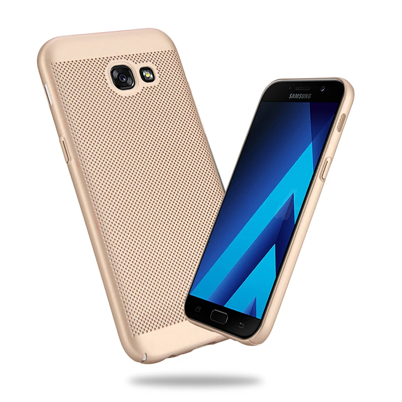 SemgCeKen чехол для samsung galaxy A3 A5 A7 2016 2017 A310 A510 A710 A320 A520 A720 дышащий жесткий телефона |
