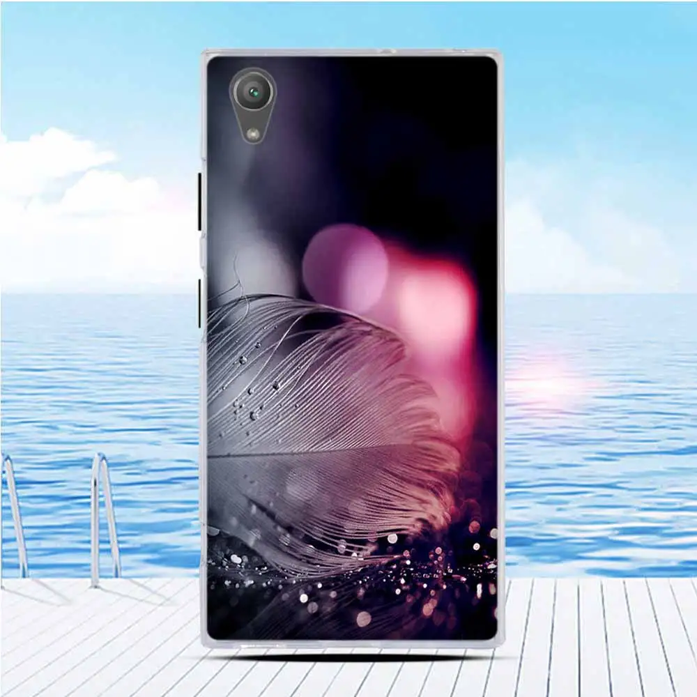 Силиконовый мягкий чехол для Sony Xperia XA1 Plus мультяшный чехол-накладка двойной G3412 |