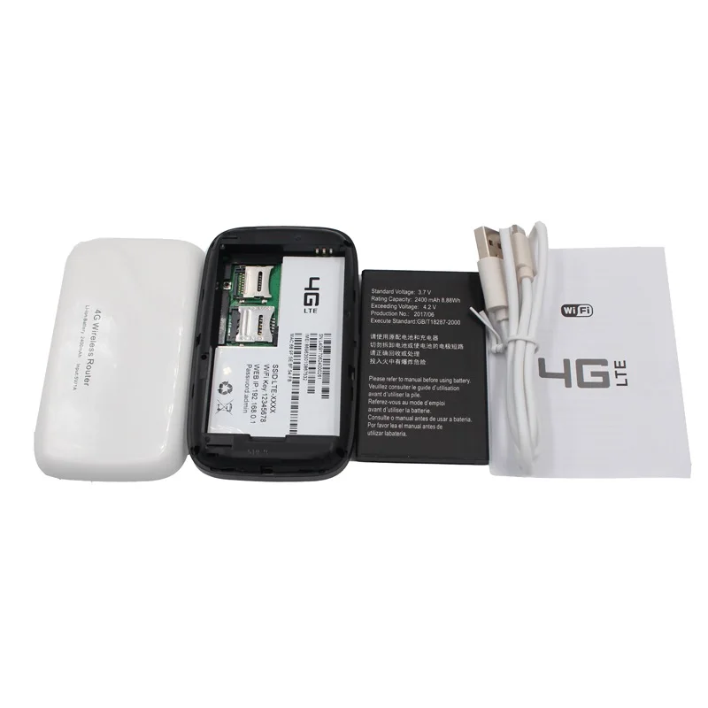 Портативный Wi Fi роутер 4G LTE 150 Мбит/с|4g sim slot router|4g router slotrouter with |