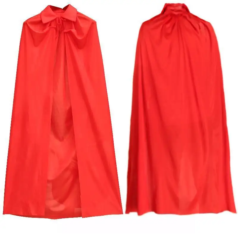 Мужская накидка ведьмы вампира wicca черная с капюшоном костюмы на Хэллоуин для