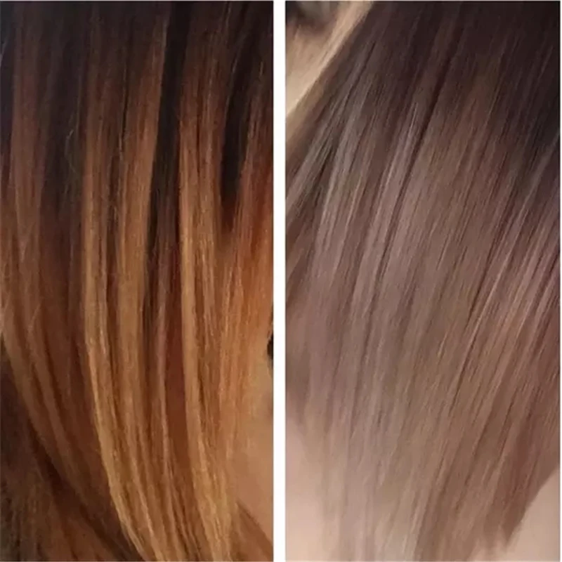 No Yellow Shampoo Silver Shampoo Keep Hair Ash Gray Eliminate Yellow Anti Brassy Long Lasting Dyed Color Lock for Blonde Hair