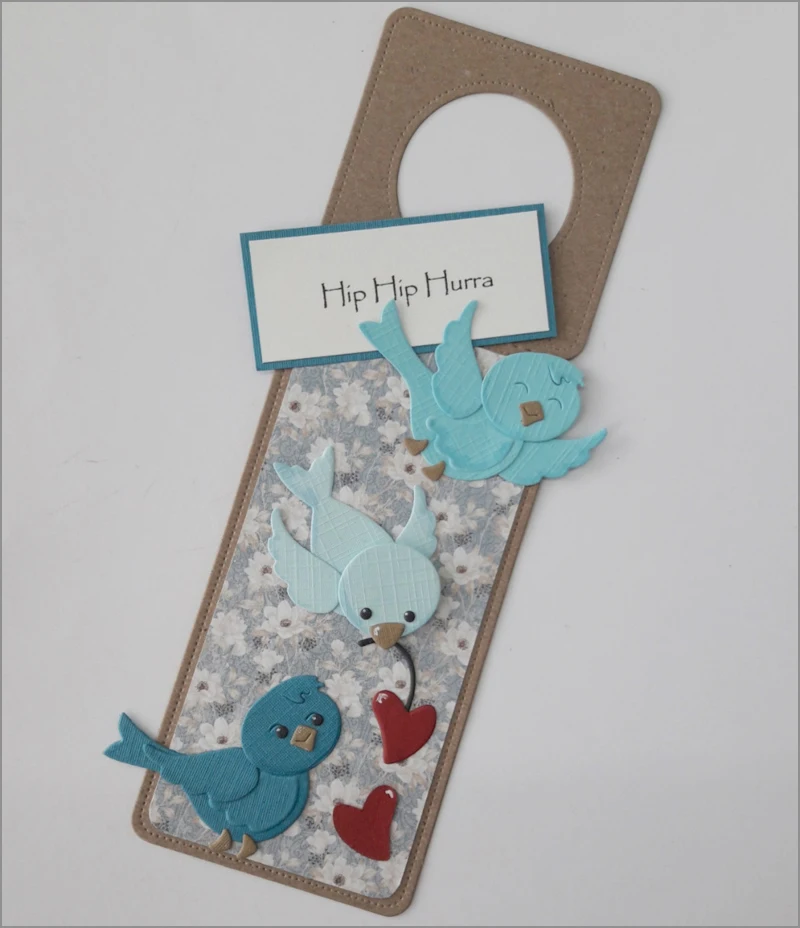 Metal Cutting Dies Puzzle Little bird Die Scrapbooking Embossing Paper Craft Album Cards Punch Art cutter die 2019 | Дом и сад