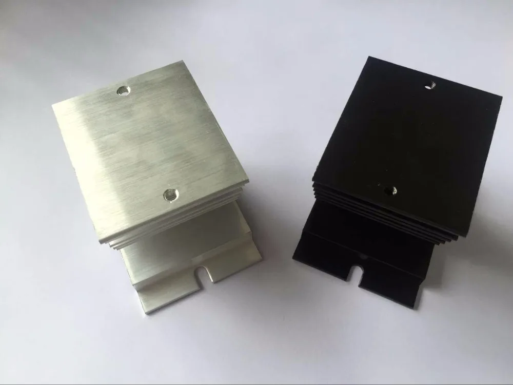 Однофазное твердотельное реле SSR алюминиевый радиатор отвода тепла без реле| |