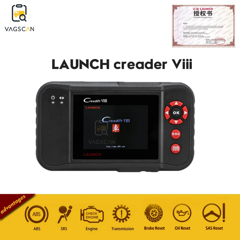 Старт X431 X-431 OBD Код Читателя creader Pro (crp129) рус/АБС-пластик/ПП/по телефону + масло/EPB