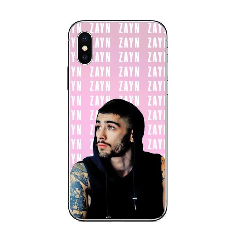 British pop singer Zayn malik transparent Soft TPU silicone Phone Case Cover For iPhone 5 5s se 6 6s Plus 7 7Plus 8 8Plus X 10 |