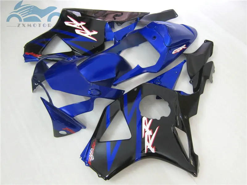 ABS пластик мотоциклов Обтекатели для CBR900RR 2002 2003 Цвет: черный синий fireblade