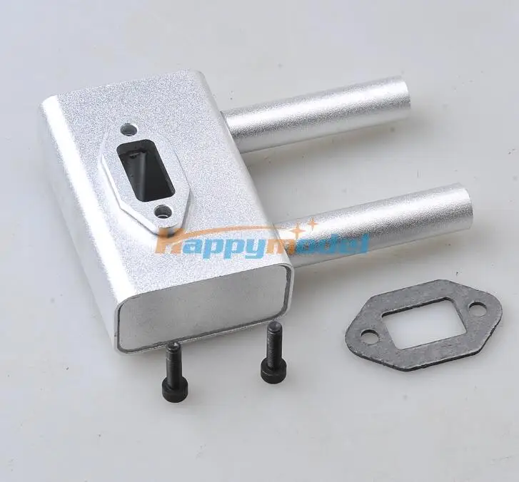 Pitts глушитель для DLE35RA бензинового двигателя | Игрушки и хобби