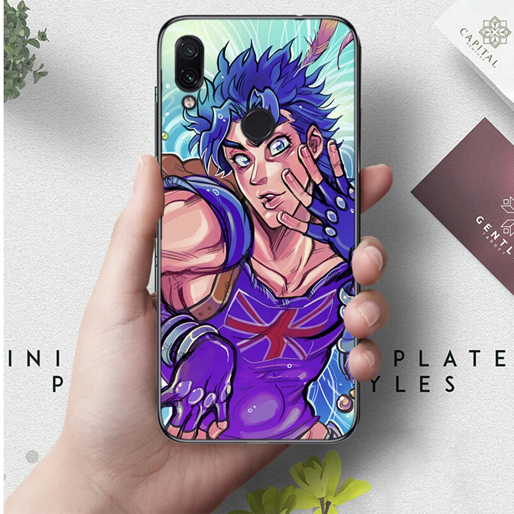 Lavaza JoJo Необычные Приключения популярный пользовательский силиконовый чехол для Xiaomi Redmi 4A 4X5 5A 6 6A 7 7A 8 8A K20 Pro Plus S2 Go - Цвет: 5