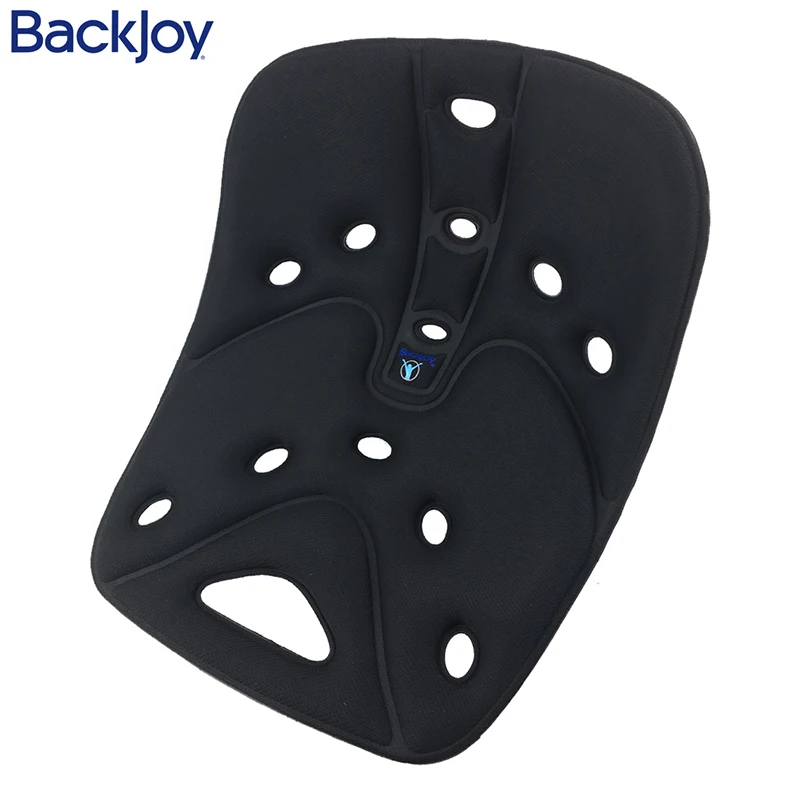 BackJoy SitSmart черная спинка и позвоночник ортопедическая пена памяти офисное сиденье для путешествий Backjoy Relief