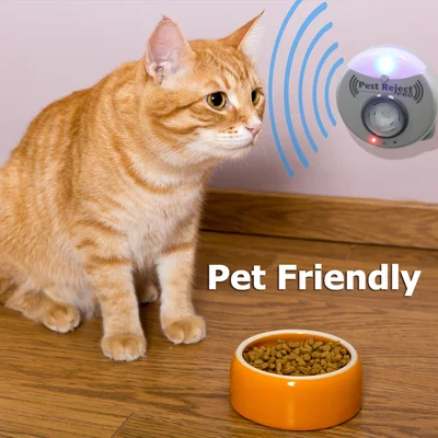 2020 Новый Pest Reject Pro - антинасекомый ультразвуковой репеллент с площадью покрытия 300 квадратных метров - убийца крыс, комаров и мух.