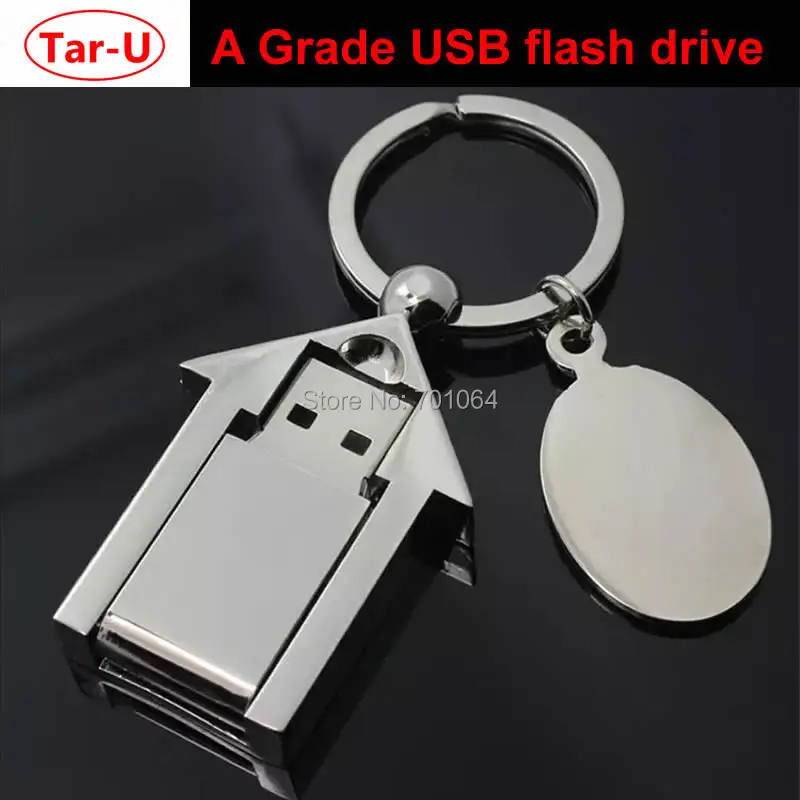 USB 3 0 симпатичный металлический флеш накопитель в форме дома 32 Гб карта памяти 16