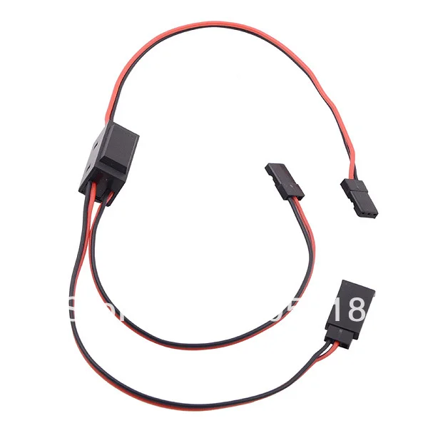 10 шт. RC серво / двойной руль передач с силикагелем кабеля для JR и Futaba штекер |