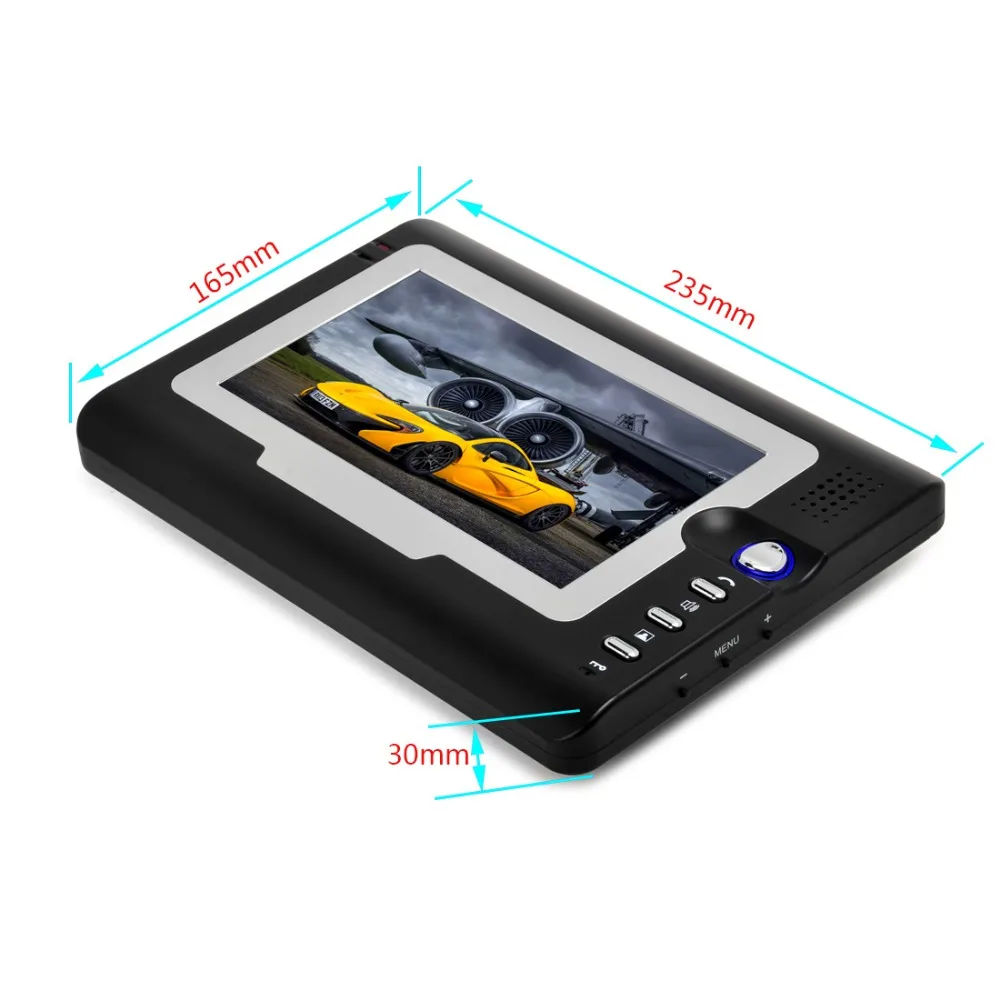 Home Security Video Intercom 7 Inch Monitor Doorbell DoorPhone Camera System Apartment | Безопасность и защита