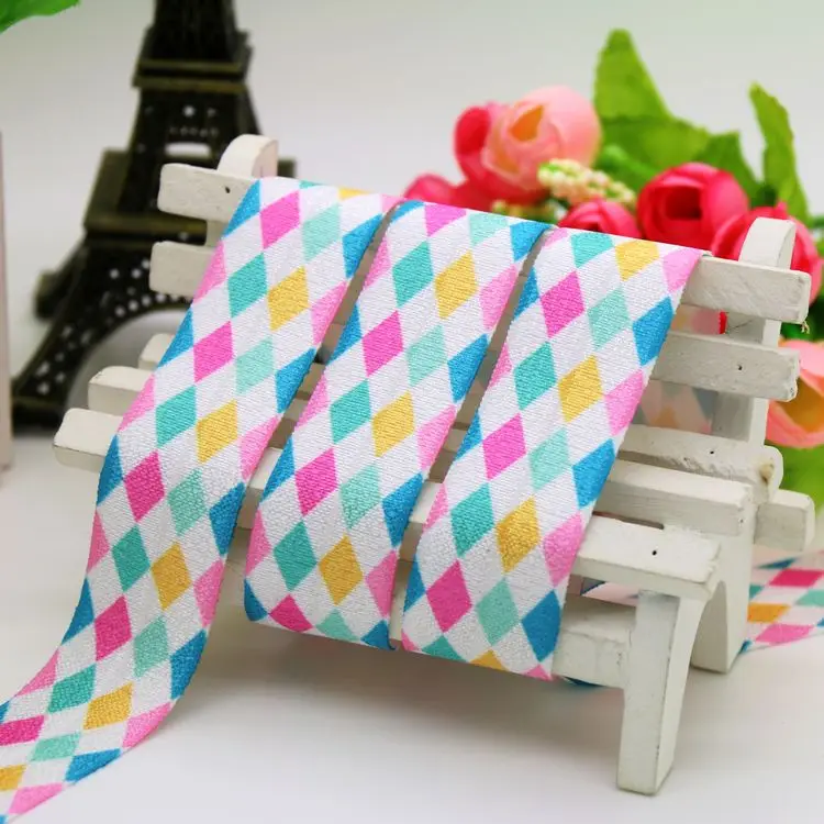 1 ''Бесплатная доставка складной эластичный Цветочный узор в клетку головная