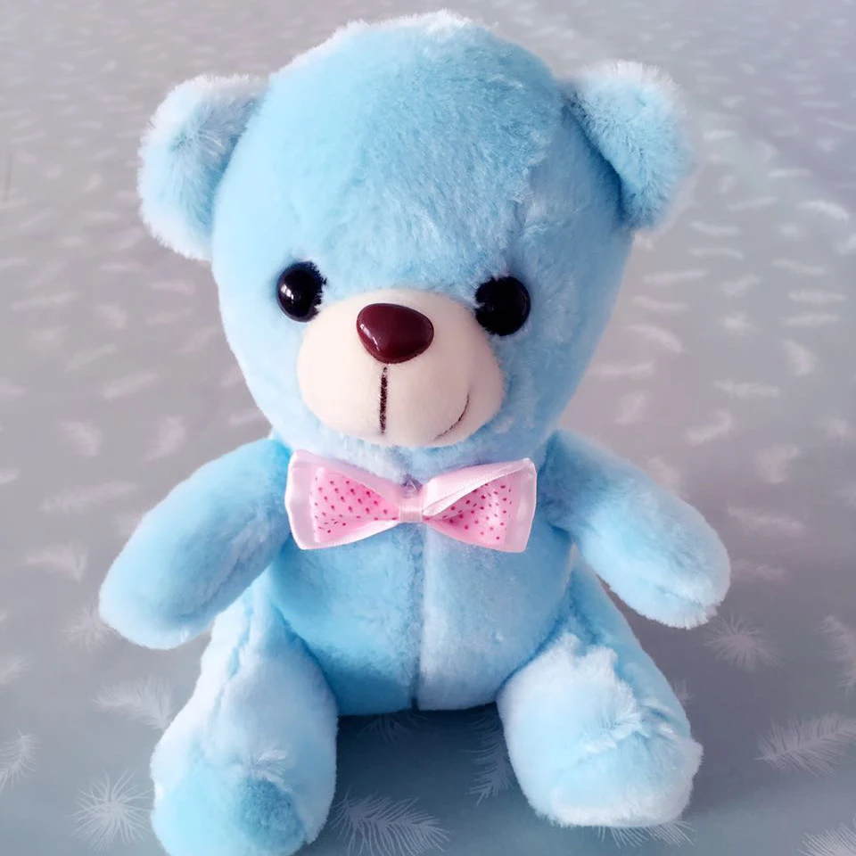 Хит продаж Яркий светящийся плюшевый мишка 20 см светящиеся плюшевые игрушки