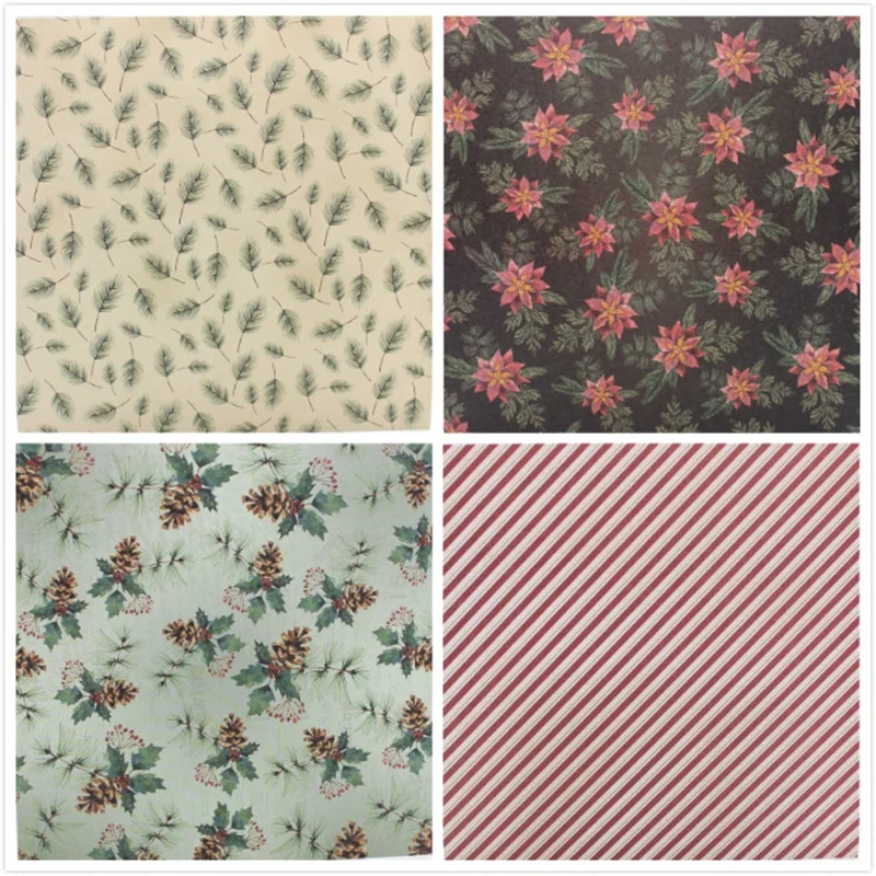 KSCRAFT 12 шт. рождественские Подушки для скрапбукинга бумага Оригами художественная