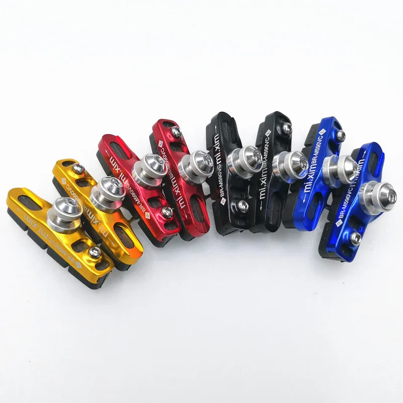 1 пара резиновые Тормозные колодки для горного и дорожного велосипеда 55