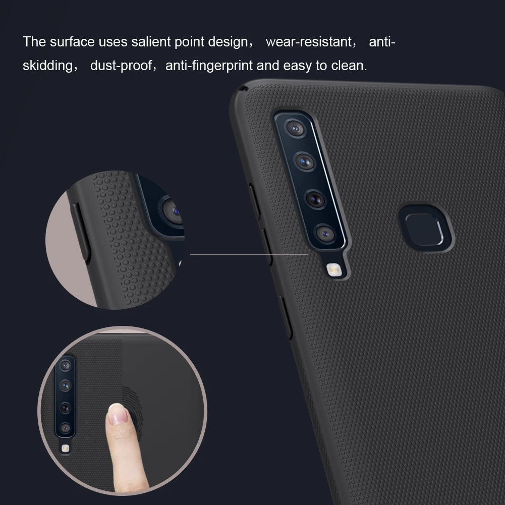 Для Samsung A9S Чехол Оригинальный Nillkin матовый экран A9 2018 жесткая задняя крышка из ПК