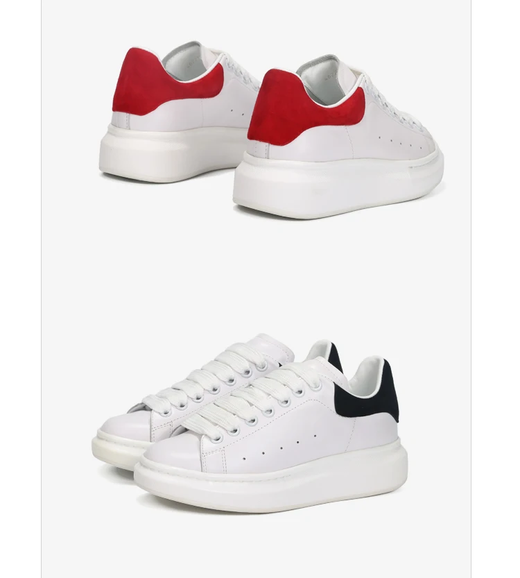 Женские кожаные кроссовки размера плюс 42 женские из натуральной кожи