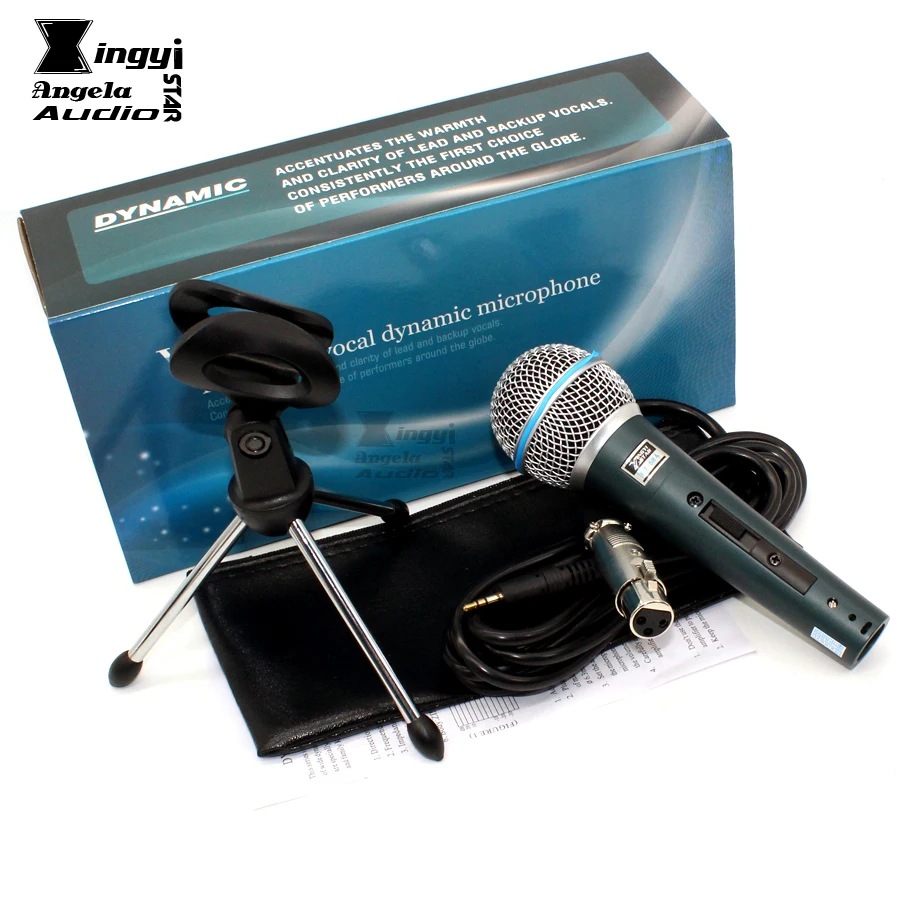 Настольный Трипод BT58A подставка для микрофона с проводным и динамическим режимом